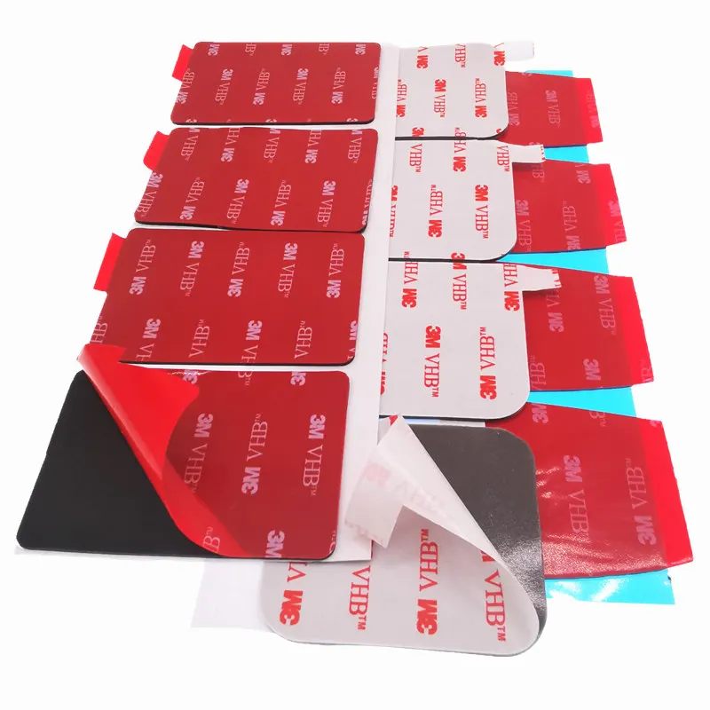 3 м Die Cut пользовательские сильный ясно высокая температура акрил VHB Круглый прозрачный двусторонняя клейкая лента