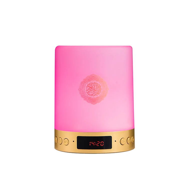 Factory Price High Quality islamic gifts azan alarm clock quran players with remote control