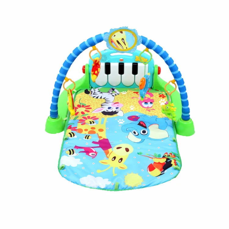 2020 музыкальная клавиатура с педалью, пианино, игровой коврик, детский тренажерный зал с игрушками-погремушками