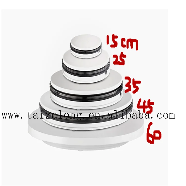 15cm 35cm 60cm 360 Degree electric Speed Direction Electric display Rotating Turntable 3D Scan Photography Display Stand
