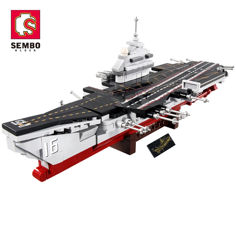 Конструктор SEMBO 208000 402 шт. Liaoning корабль кирпичи подлинный авторизационный набор развивающий «сделай сам» для сборки детские строительные блоки игрушки