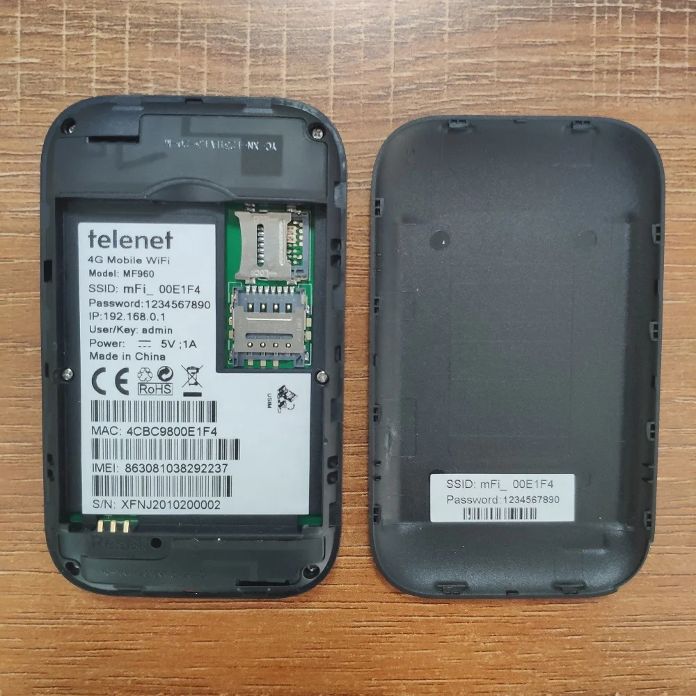 Telenet LSUN MF960 4G LTE Mobile WiFi Hotspot cat4 Pocket wireless Wifi Router 4g wifi modem with sim card slot