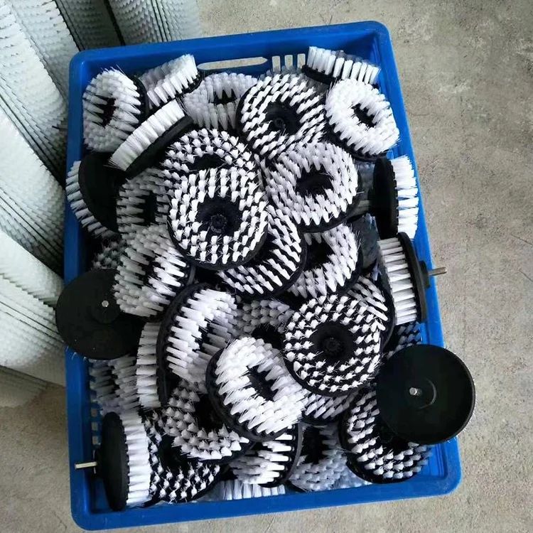 5inch Soft Bristle Flat Type Drill Cleaning Brush for Drill