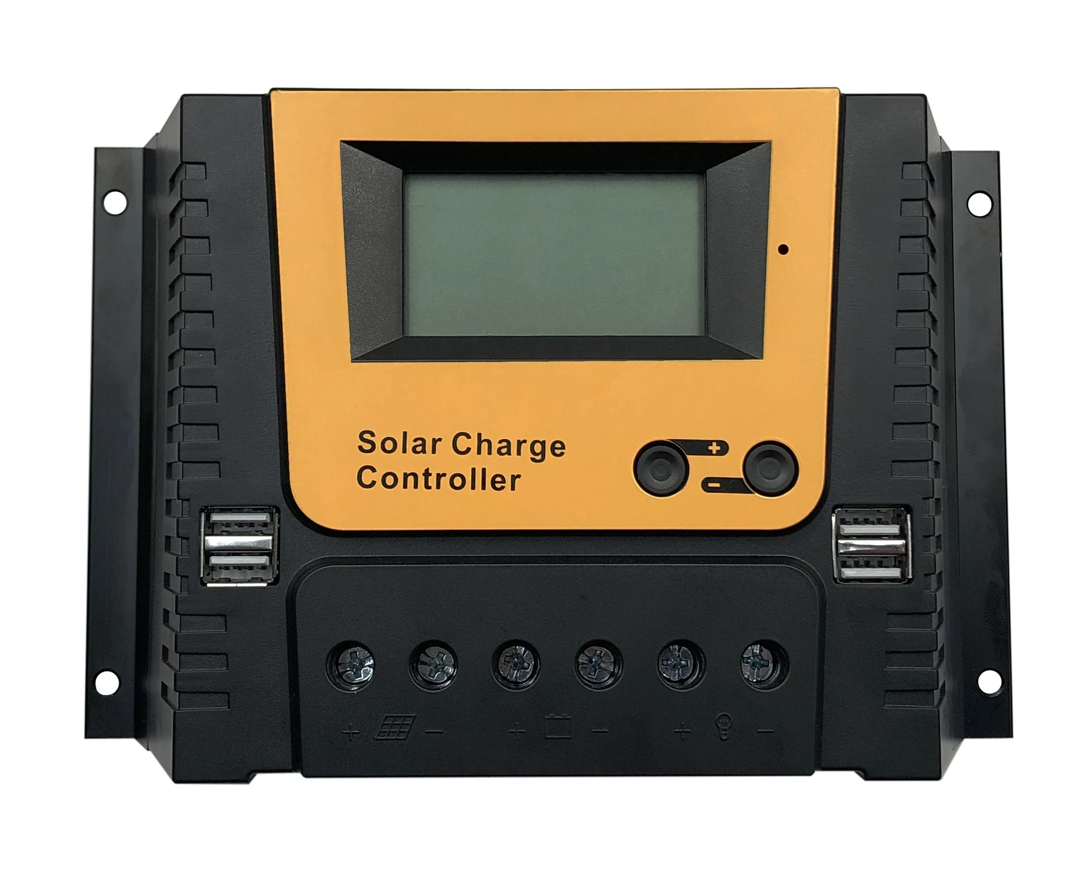 Контроллер заряда Y & H 60A Интеллектуальный Солнечный контроллер PWM подходит для максимальной солнечной энергии 2880 Вт 12 В 24 36 48 литий/AGM/гель/флод
