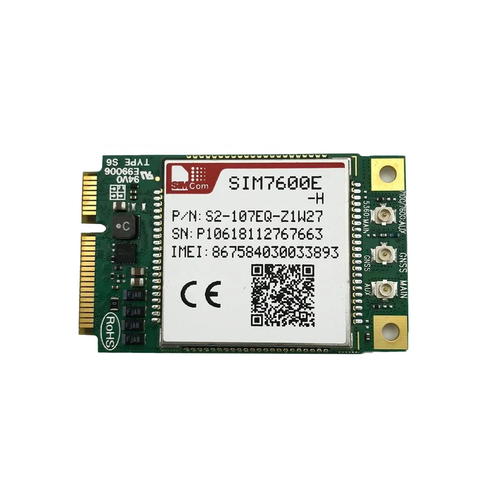SIM7600JC SIMCom SIM7600E-H/SIM7600A-H MINI PCIE CAT4 Module 100% New Original