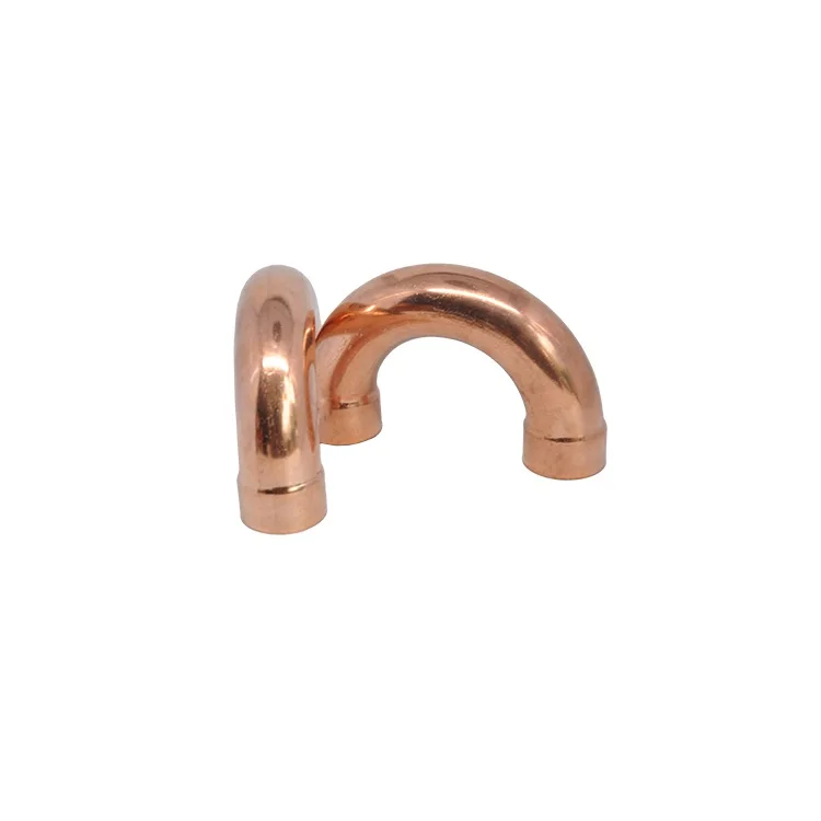 Welding Copper Pipe Fittings cxc 180 Degree Copper Elbow