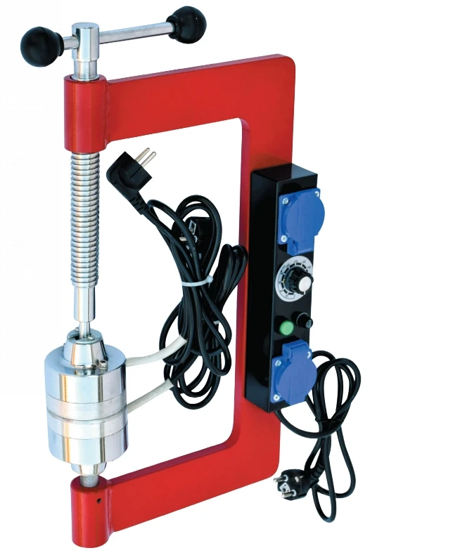 Tire Vulcanizing Machine with 6 Molds, Tire Spreader Tool 110V/220V Spot Vulcanizer with Molds MH-12