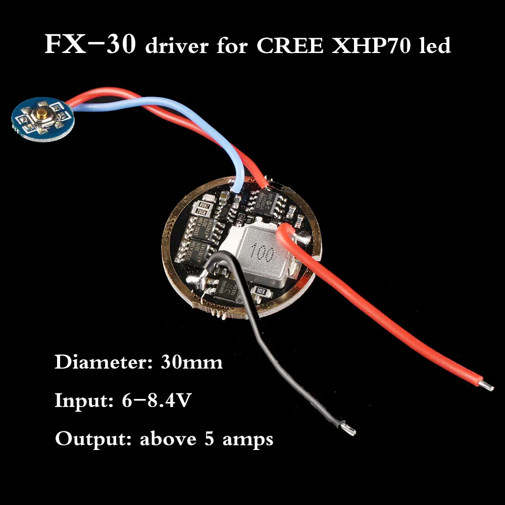 FX-30 драйвер для CREE XHP70.2 led