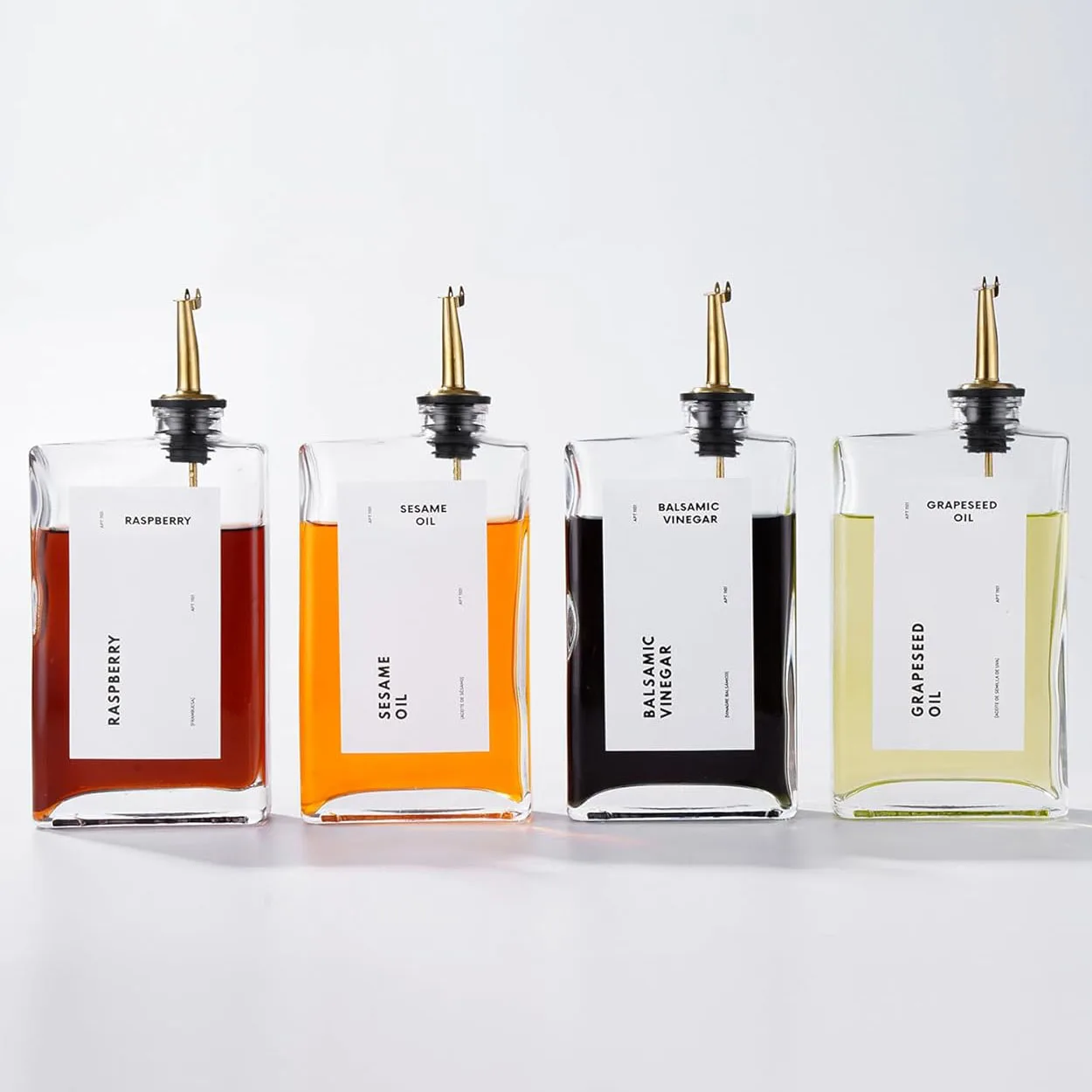 500ml 16oz Olive Oil Dispenser for Kitchen Oil and Vinegar Dispenser Set