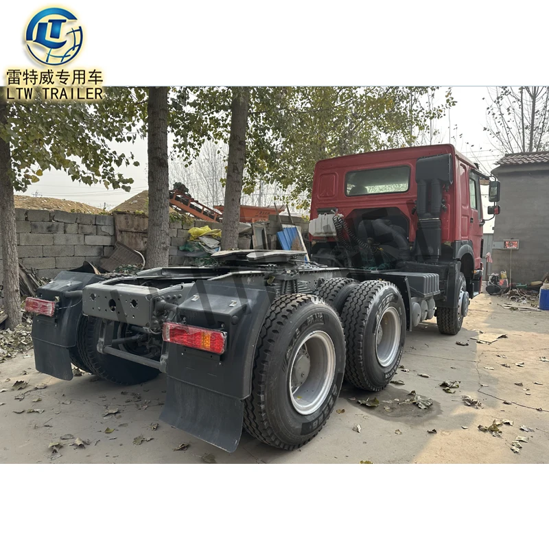 Chinese Howo 6X4 10Wheelers Heavy Duty Trailer Head Tractor 371HP 375HP 420HP Used tractor truck price