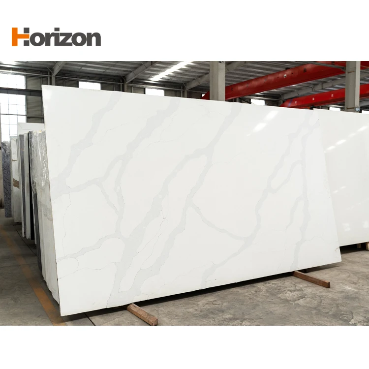 Horizon brick Wall faux Stone Panels Polyure thane calacatta Classique Quartz