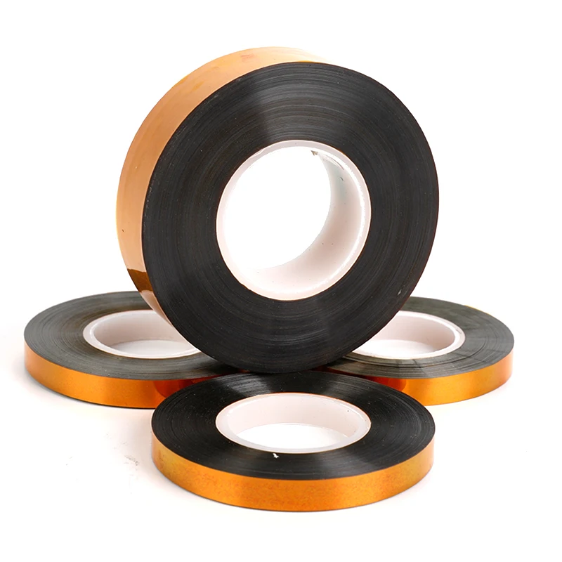 Amber Heat Resistance Gold Finger  Polyamide Insulation Tape