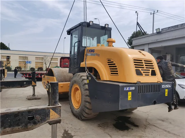 Китай, XS263J, б/у уплотнитель, дорожный каток 26 тонн, дешево