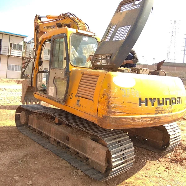 Used excavator Hyundai 130 for sale Korea original 13ton price low on sale great condition in stock