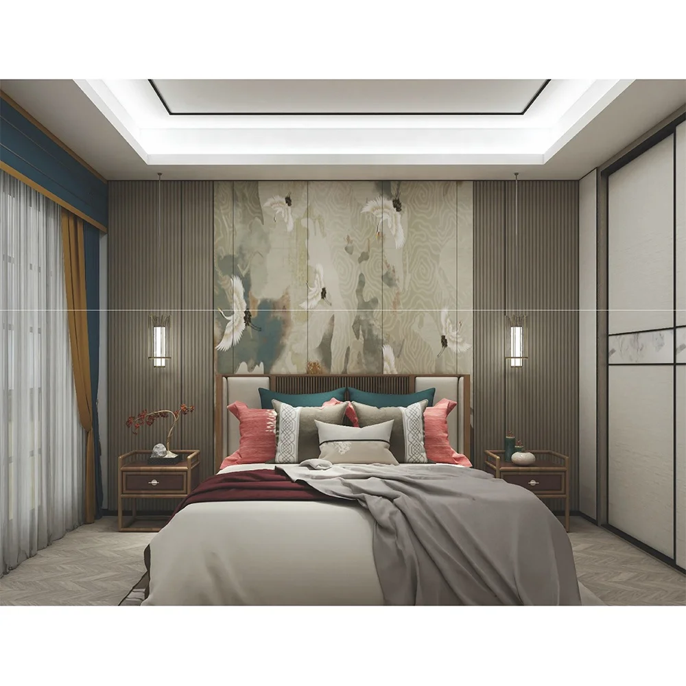 Brilliance grille wallboard fluted slat wall panel wood plastic composite wallboard background wall modular finished plan