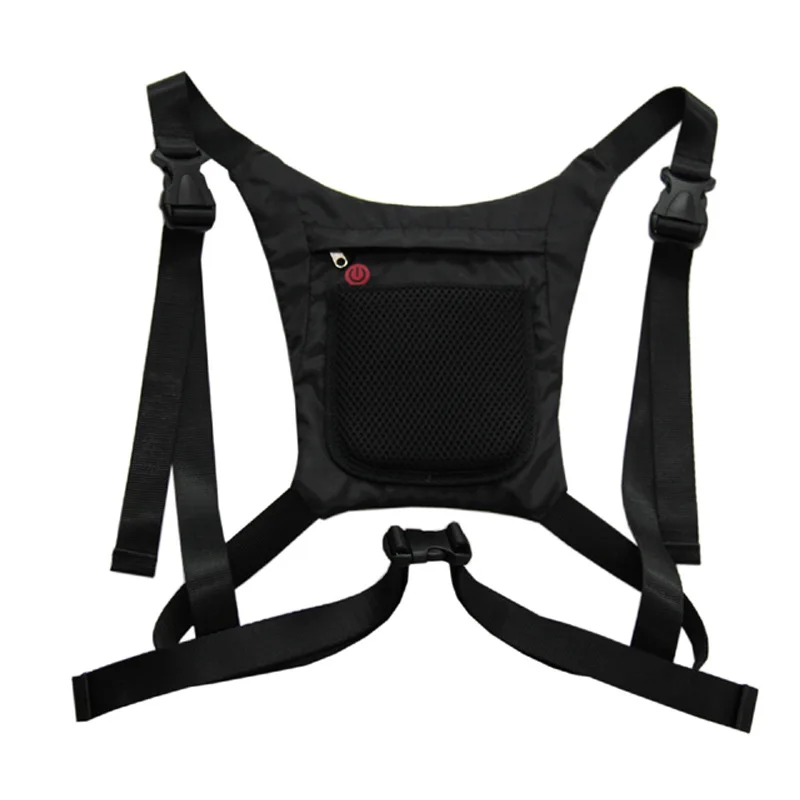 Wireless 30pcs LEDs Turn Signal Vest with Remote Controller for Night Cycling Running Safety Vest Customized Outdoor