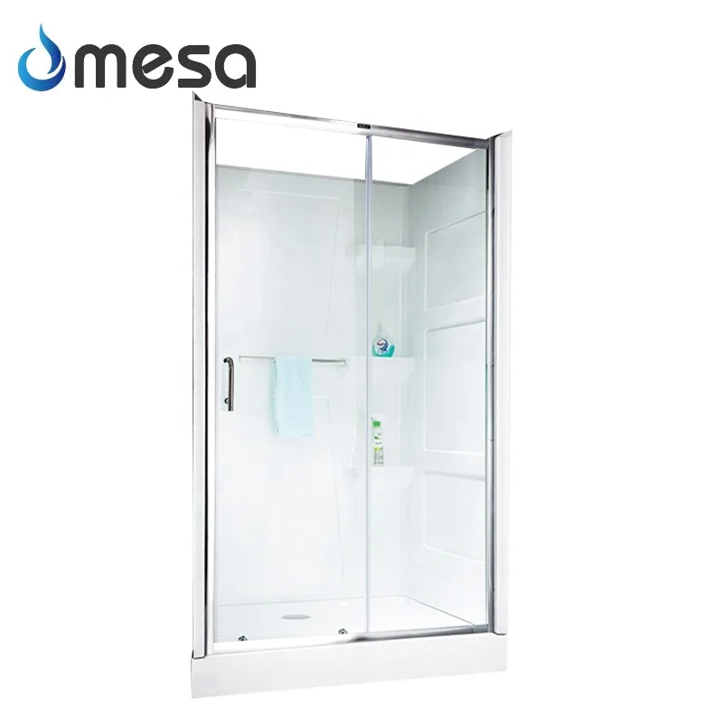 Acrylic bath tub shower stall wall surround panels bathtub kit