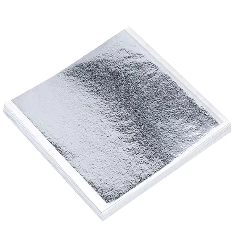 China High Quality Factory Direct Price 500 Sheets For Decorating Wall Art Crafts 9*9cm Taiwan Gold Leaf PE Foil