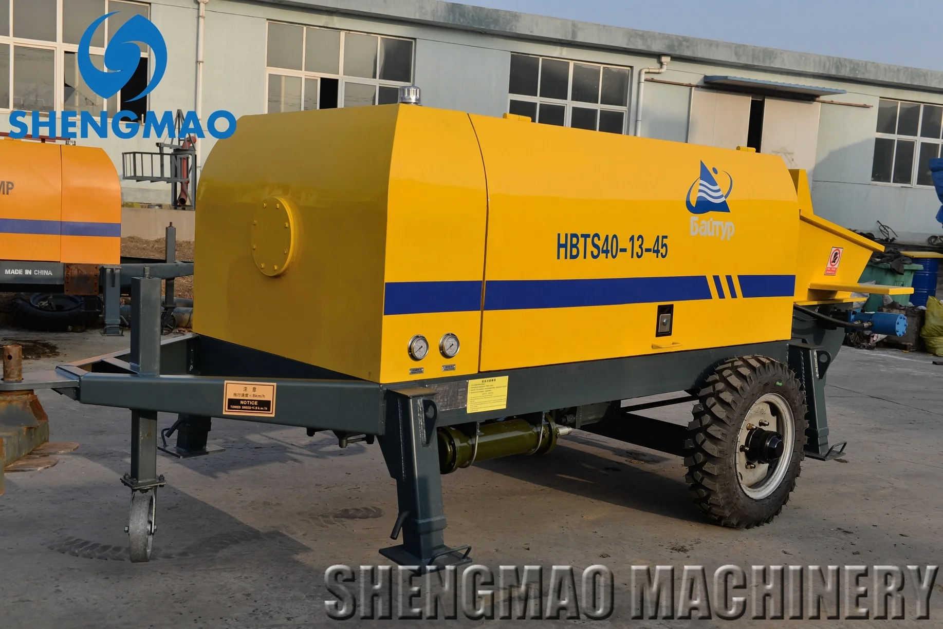Mini Electric Movable Type Concrete Pump