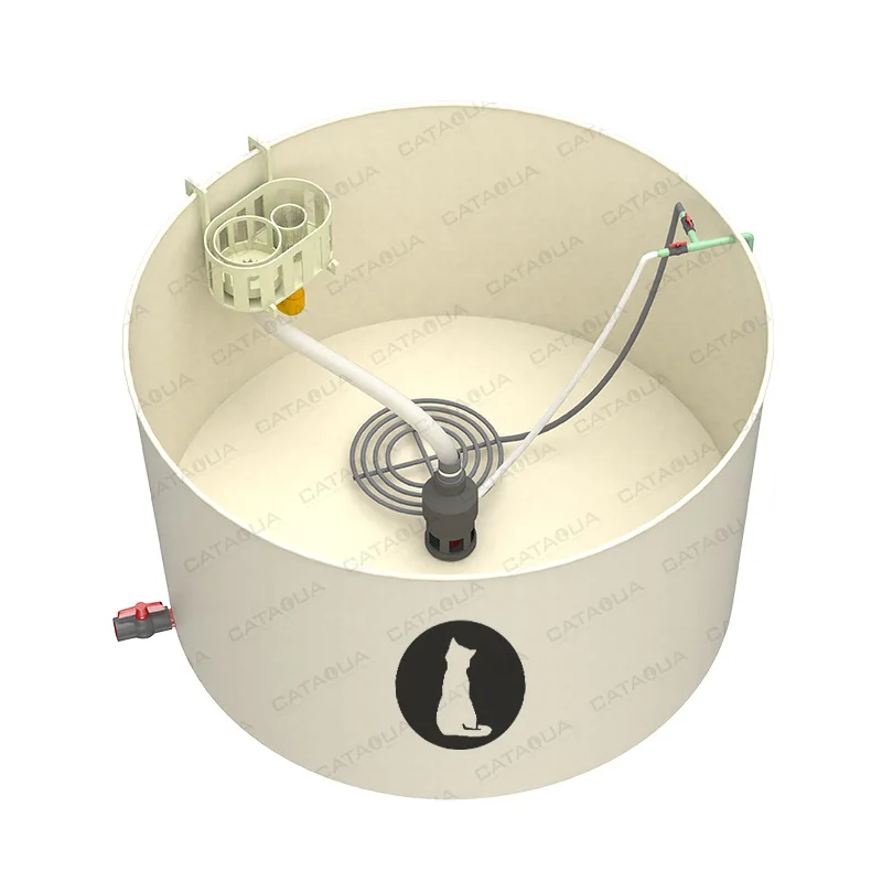 CATAQUA RAS Aquaculture Systems For Shrimp Farm Equipment Vannamei Shrimp Farming System