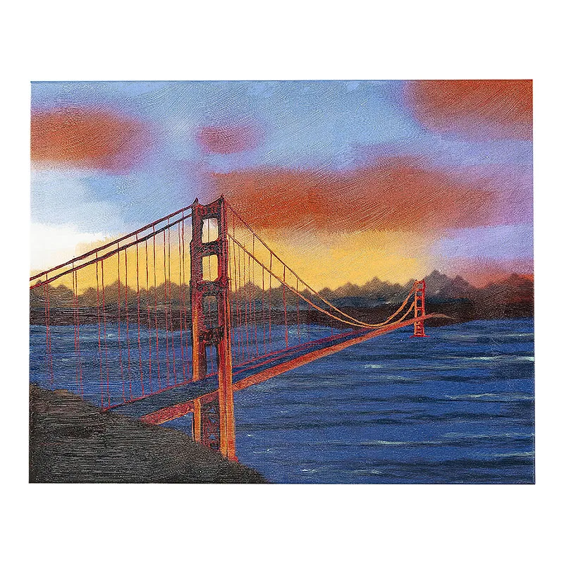 Landscape Photo Printing on Canvas Wall Art Painting Designs for Living Room Painting