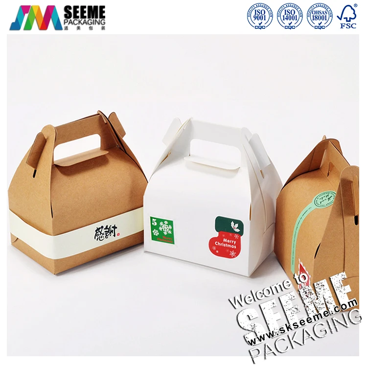 Packaging Boxes Christmas Gift Box Candy Cookie Chocolate Gift Paper Cardboard Paper Wholesale Christmas Art Paper Customized