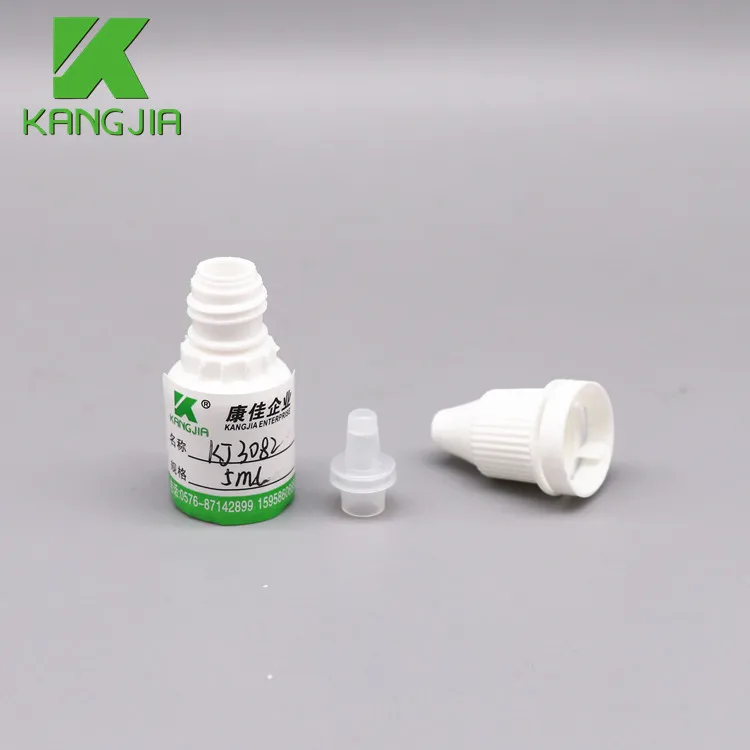  Горячая продажа 5 мл бутылка капельницы с колпачками для