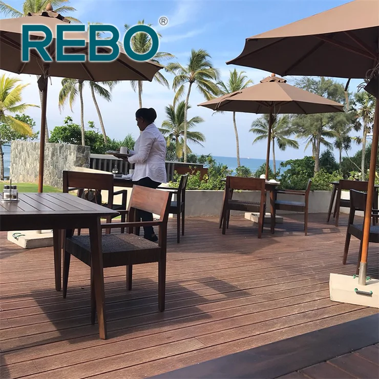 Eco-friendly Strand Woven Bamboo Decking Board