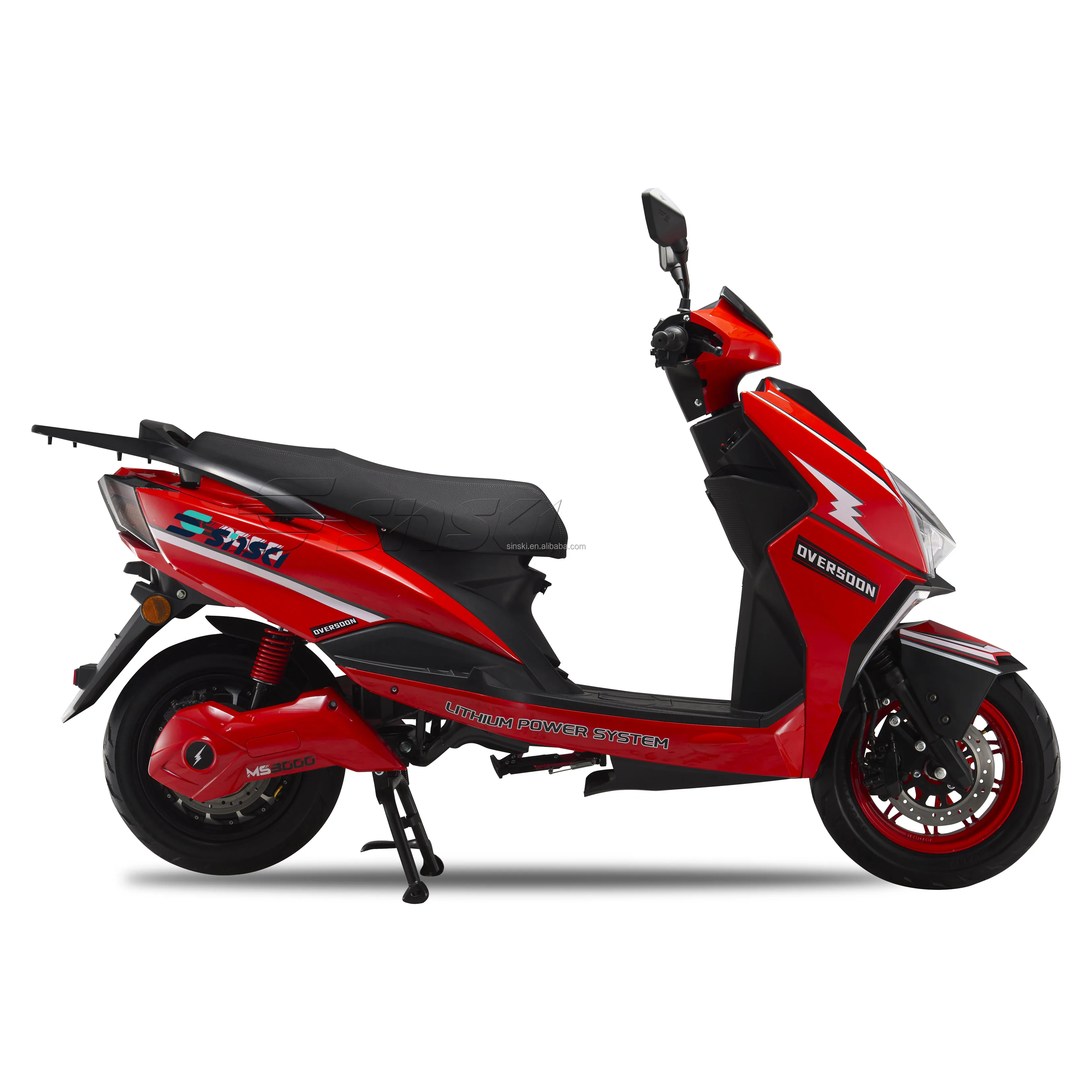 2024 new adult Electric Scooter cheap 2 seats two wheel electric motorcycle racing for sale with EEC COC certificate