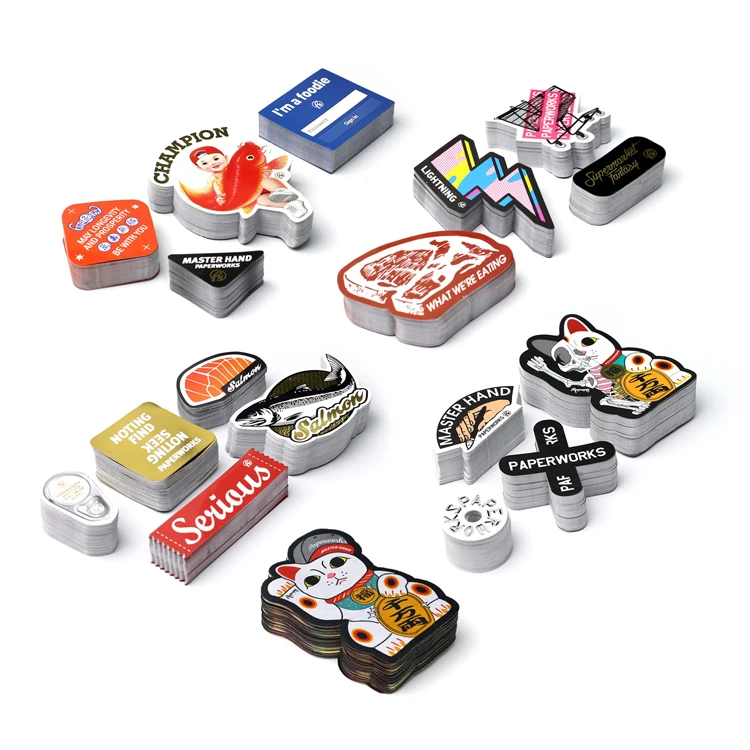 Anime Cartoon Luggage Laptop Phone Sticker Set Sticker Manufacturer Diy Decor Die Cut Adhesive Logo Custom Cartoon Stickers