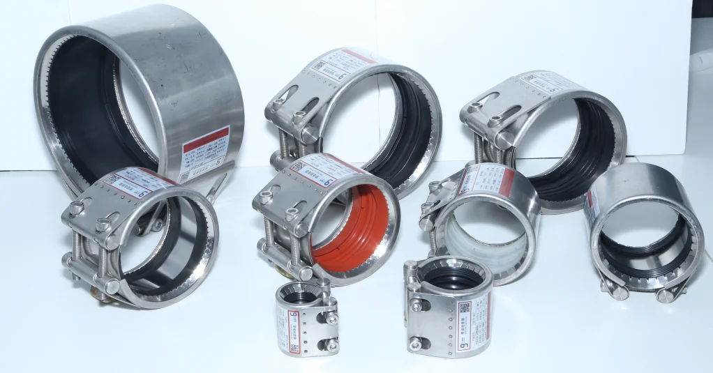 IMPA 614131 GRIP type Coupling EPDM Rubber Sleeve Mechanical Joint for stainless steel and carbon steel pipes