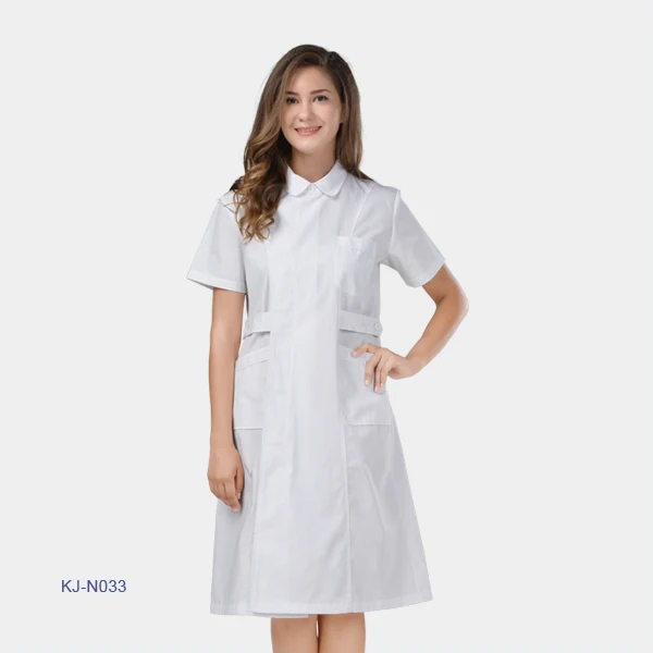 fashionable white nurse dress uniform