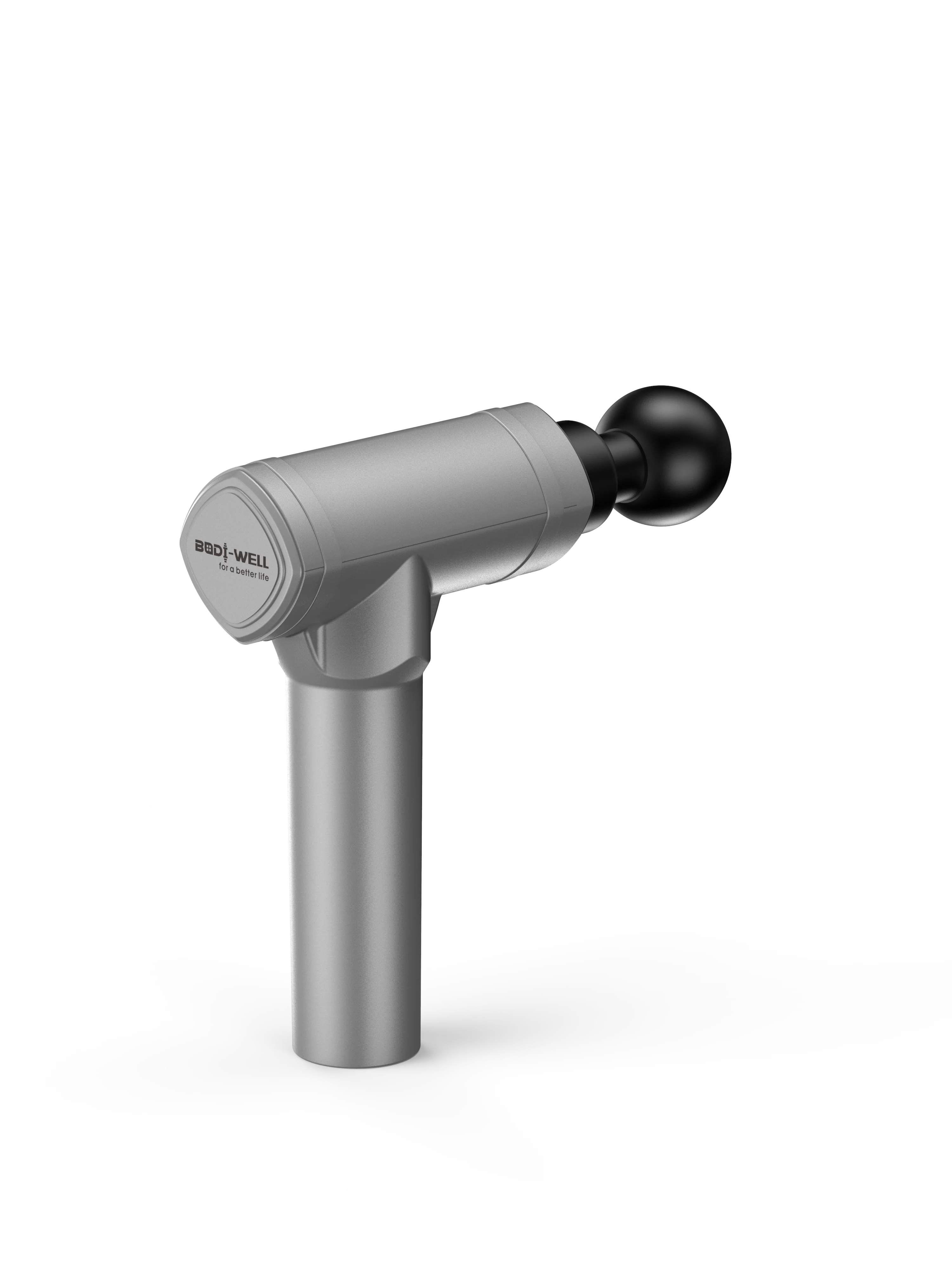 Handheld Body Relax Muscle luxury  silver massage gun for massage therapy