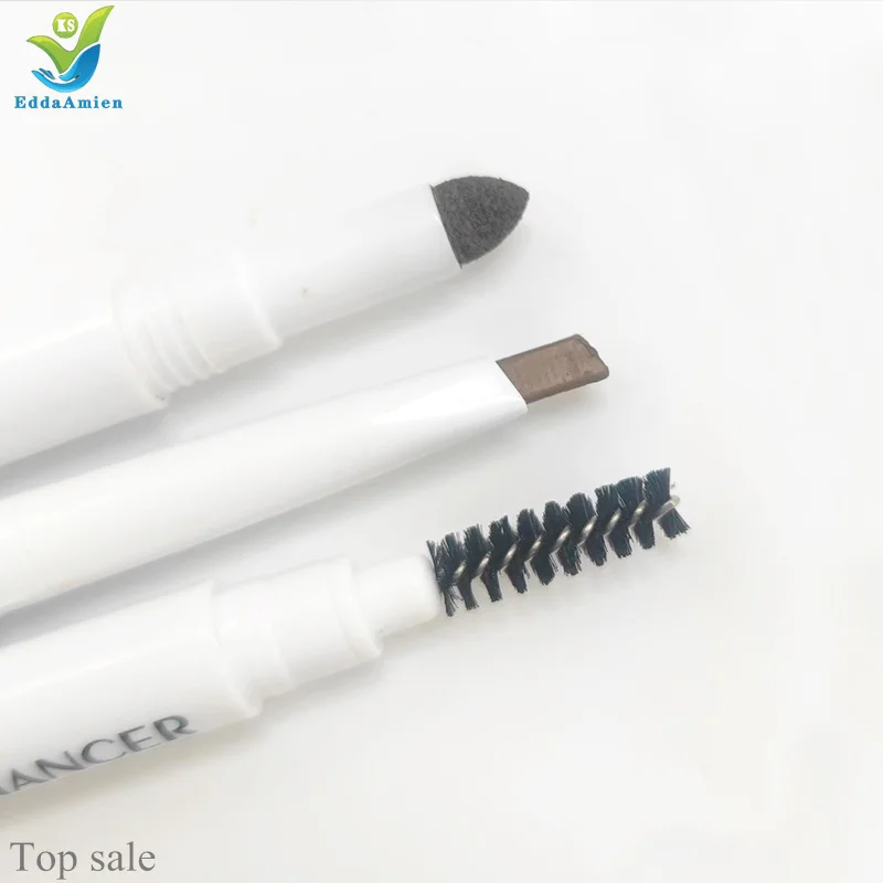 3 in 1 Hot Brow defining eyebrow pencil brow waterproof private label eyebrow pencil with brush
