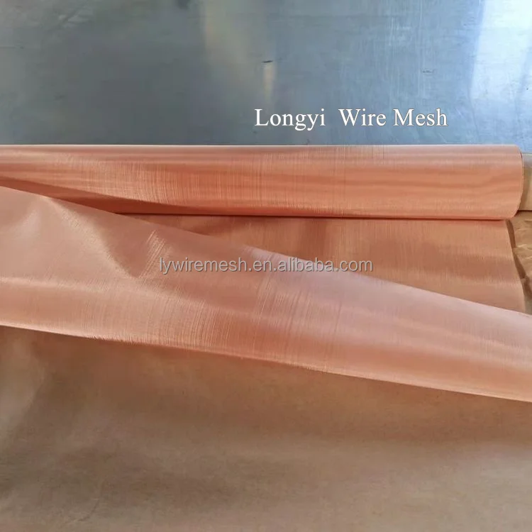 emf/rf shielding window film 30 50 60 80 100 mesh copper wire screen