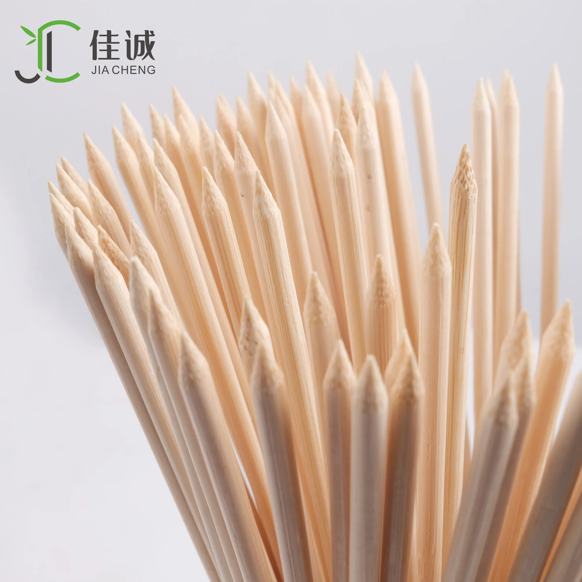 Hot sell promotion strong 30cm bulk fish ball smooth bamboo skewer