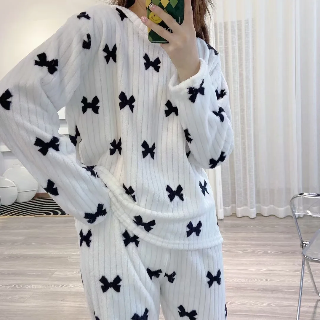 Shiny Ashley Custom flannel bathrobe fashion design grey winter pajamas high sense robe stand collar Women Sleepwear for girls