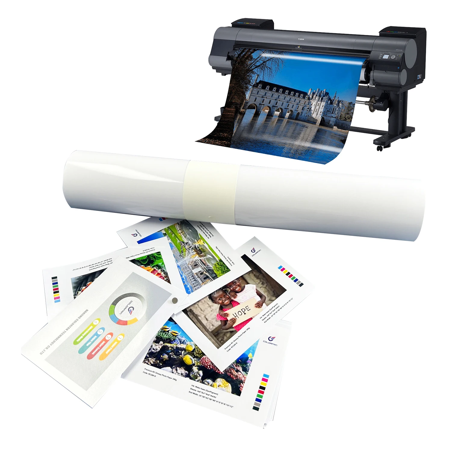 Wholesale 200gsm Large Format Matte Fine Art Inkjet Prints Art Paper