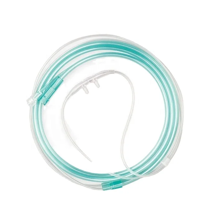 Disposable Medical O2/ CO2 Nasal Oxygen Cannula