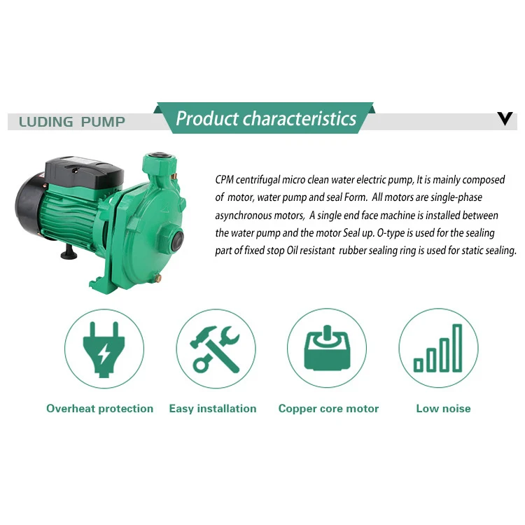 New Style Cpm Series Household Clean Water Centrifugal Electric Water Pump Price