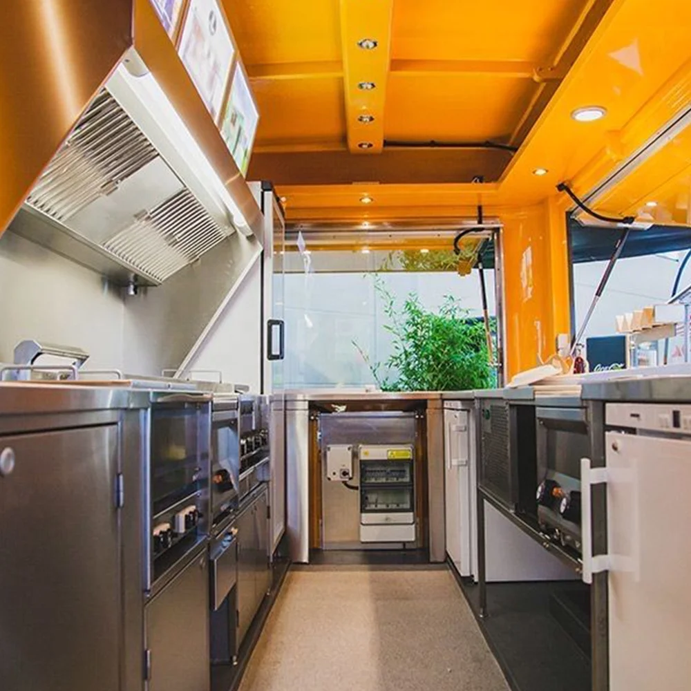 Economic New Smart Electric Caravan Travel Trailer with Camper and Kitchen RV Camping for Sale