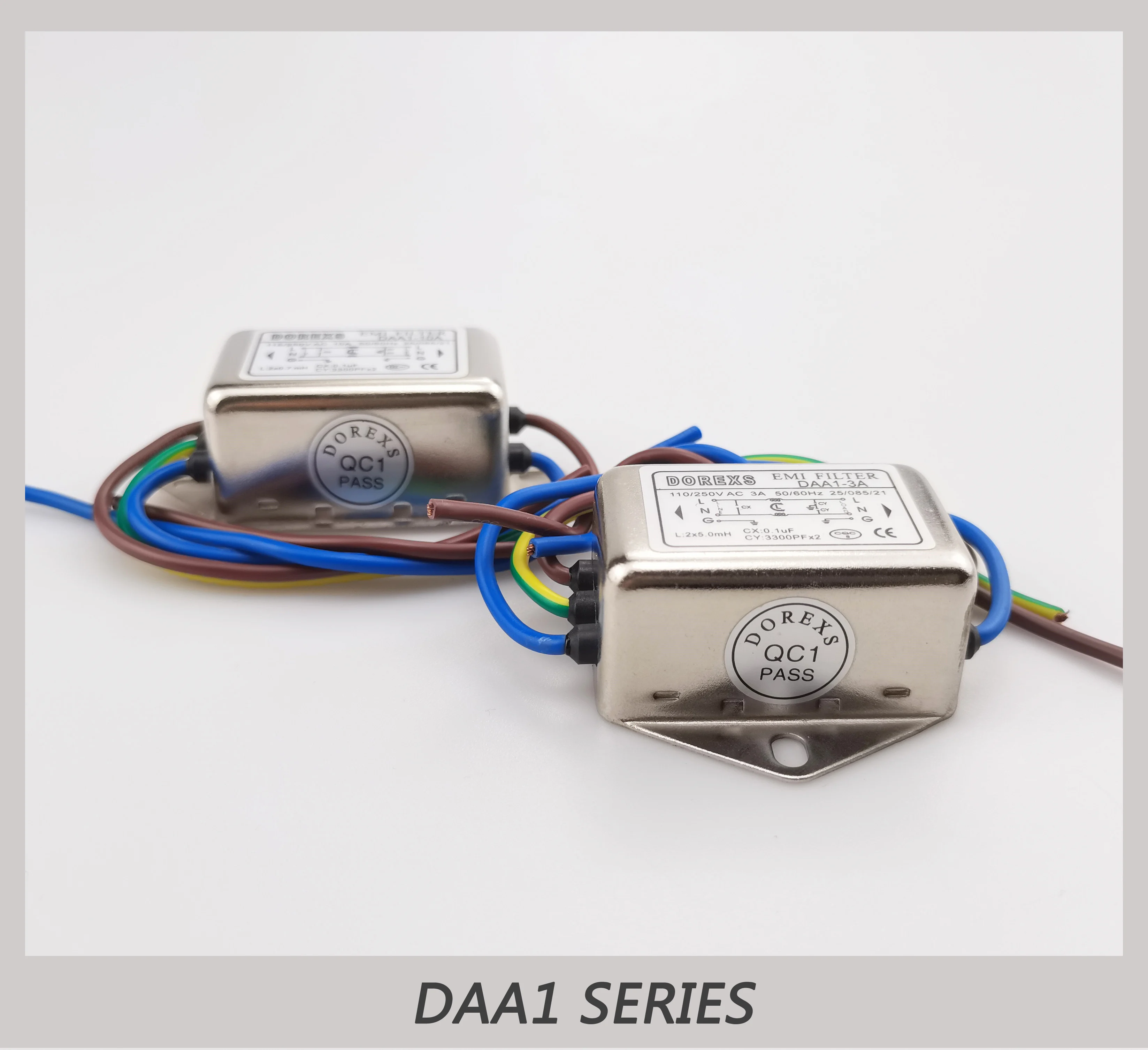  Подавитель шума силовой фильтр 220 В EMI 1A 3A 6A