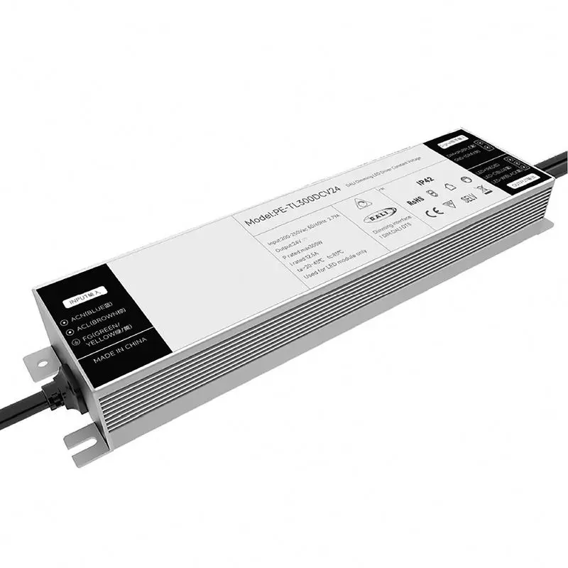 wholesale factory price AC100V-250V dali led driver 12V 24v dc 60W 100W 120W 150W 250W 300W dali dimmable led driver