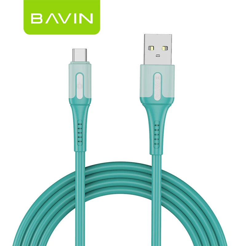 BAVIN CB227 Amazon Hot sale 1M 2.4A data Cable for micro V8 Quick Transmission PVC Fast Charging USB Cable