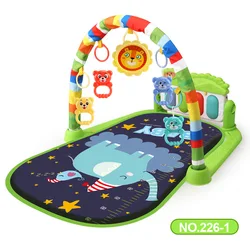 Baby Gym Play Mats Piano Keyboard Pedal Game Mat For Children Activity Gym Play Mat for Newborn Infants