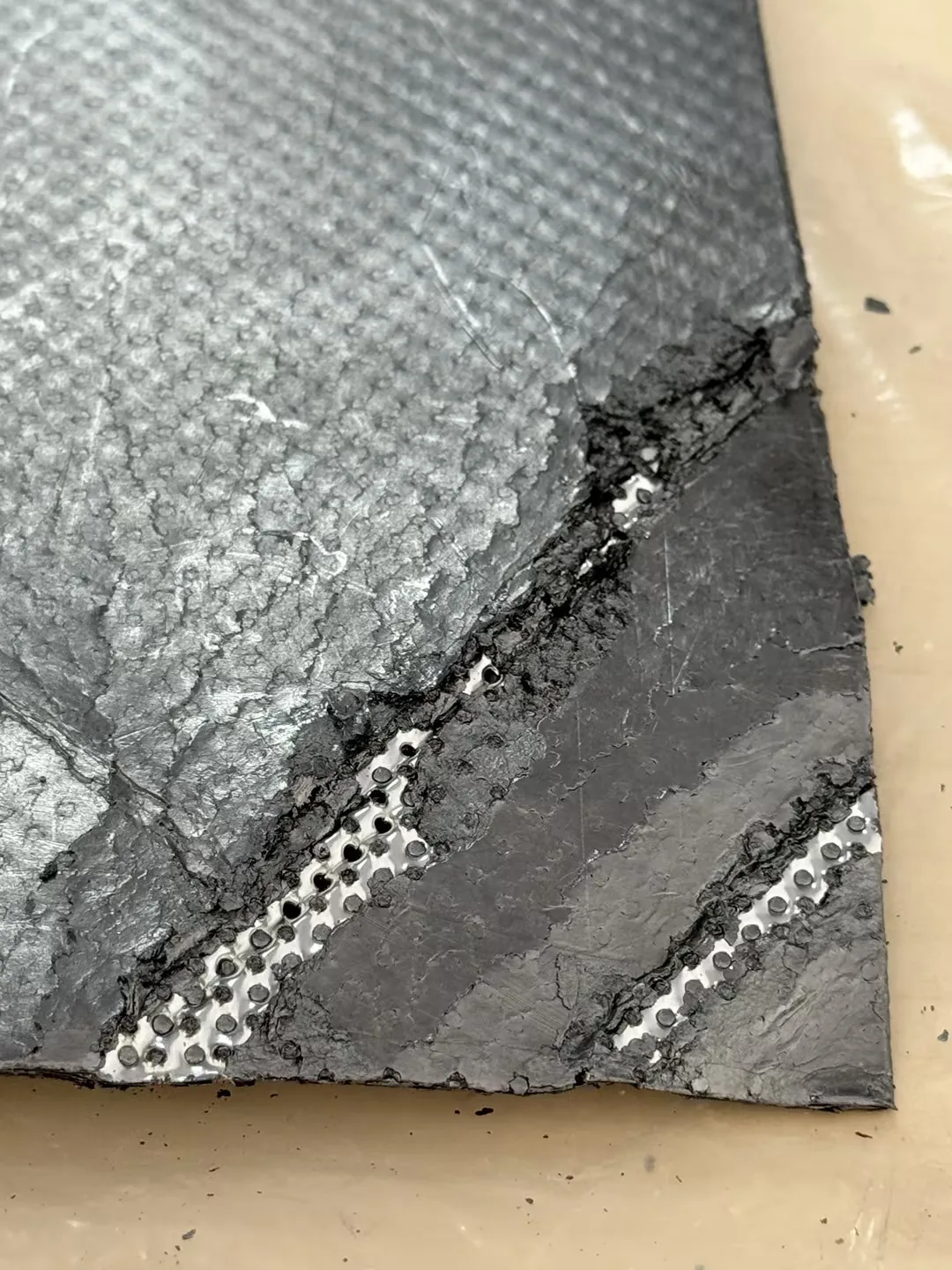 Manufacturer Supply Thermal Reinforced Flexible Graphite Sheet with Metal Foil