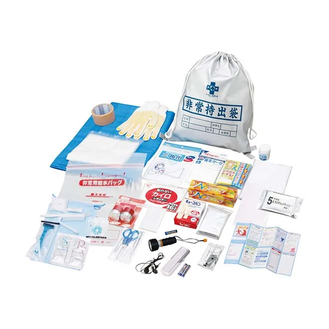 Japanese personal safety disaster prevention supplies goods set