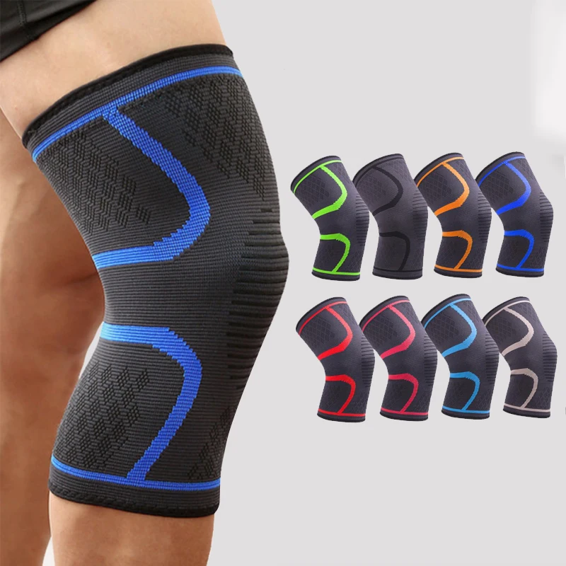 High Quality Professional Sports Knee compression Sleeve Support Breathable Bandage Knee Braces Knee Pain