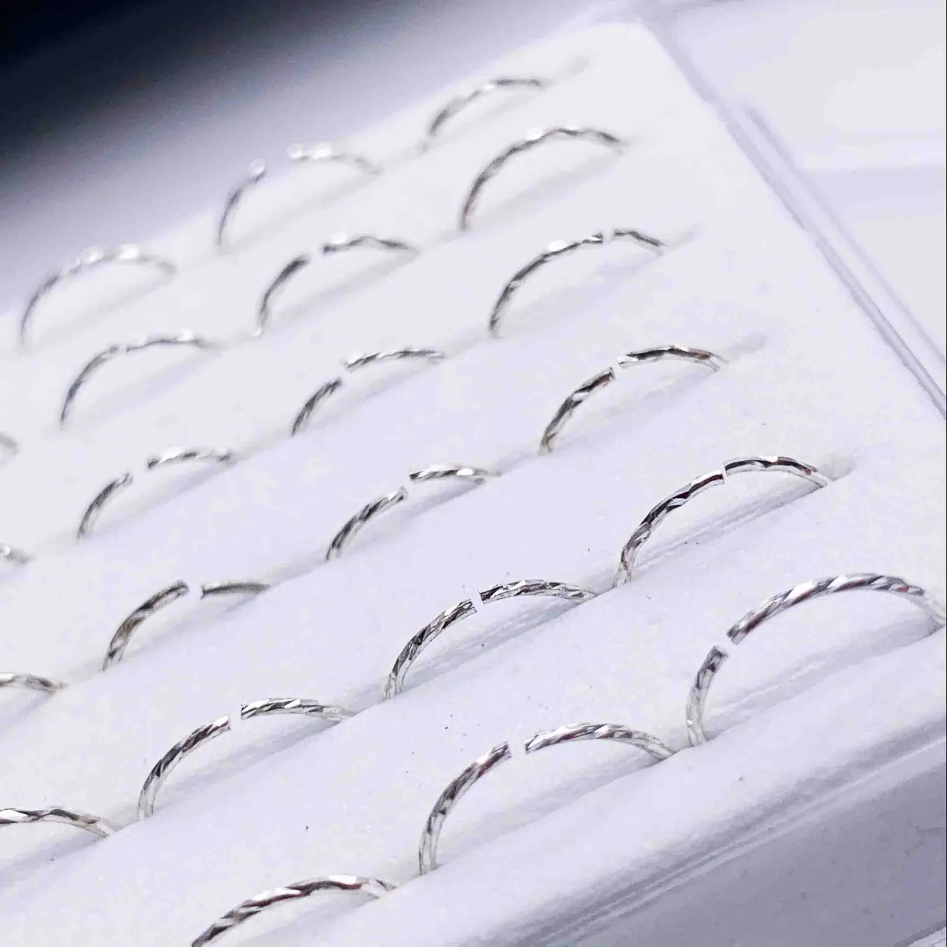 Hot Selling Nose Hoop Ring 925 Sterling silver Spiral ring Tragus Ear Cartilage Nose Hoop Piercing 6mm 8mm 10mm
