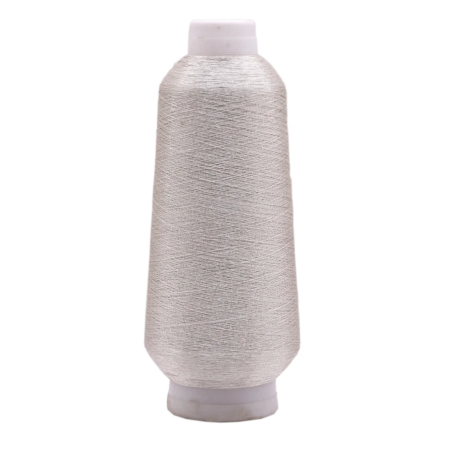 Polyester pure Gold and pure silver ST type metallic yarn import china products
